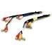 Linijinių jungtis Alpine INA-W900 10/12pin AV RCA