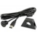USB jungtis su laikikliu, laido ilgis 1m