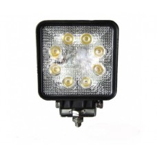 LED žibintas, kvadratinis 27W, 9x3W flood