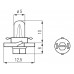 Bosma lemputė BX8.4D, 1.12W