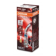 Osram lemputės Night Breaker Laser,+150%, H3, 55W, 1vnt. 64151NL