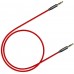 Baseus, CAM30-B91, Jungiamasis garso kabelis 3.5-3.5mm, 1m, raudon